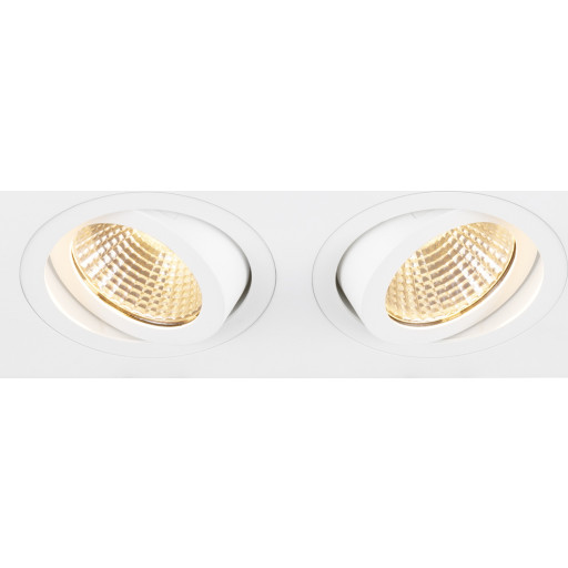 NYHET TRIA Downlight vit 13,6W 610lm 2700K CRI90 38° IP20