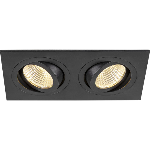 NYHET TRIA Downlight svart 14W 640lm 3000K CRI90 38&deg; IP20