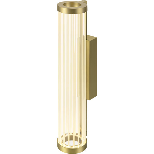 SLV Quimera vägglampa, borstad mässing