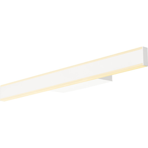 SLV One Linear væglampe, hvid, 50 cm