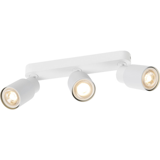 PURI CW Vägg- och taklampa vit/vit GU10 6W IP20