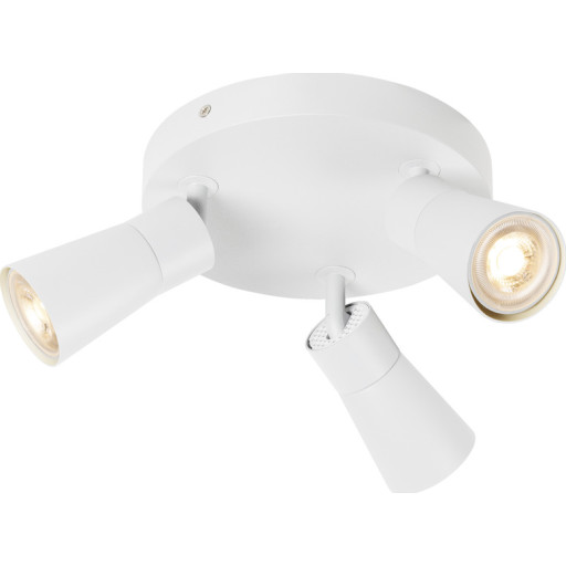 PURI CW V&auml;gg- och taklampa vit/vit GU10 6W IP20