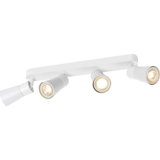 PURI CW Vägg- och taklampa vit/vit GU10 6W IP20