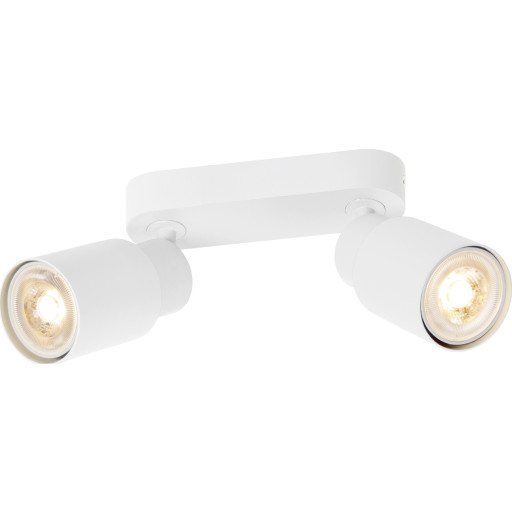 PURI CW Vägg- och taklampa vit/vit GU10 6W IP20