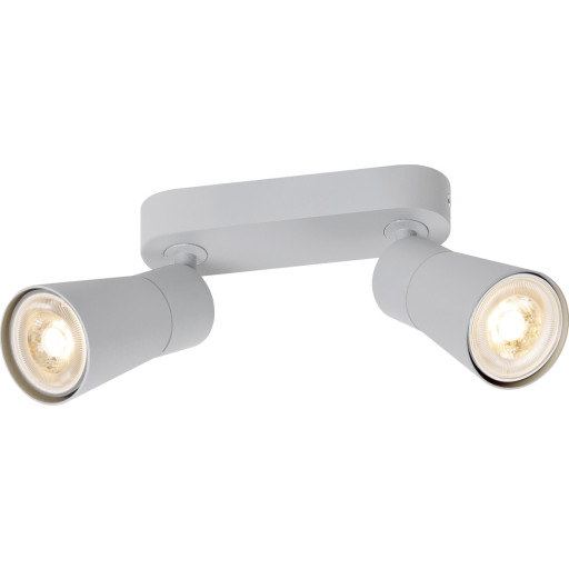 PURI CW Vägg- och taklampa grå/grå GU10 6W IP20