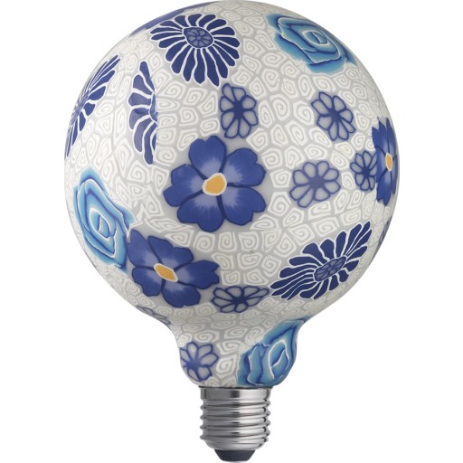 Unison Flower E27 globepære, 2700K, 1,6W