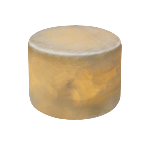 Unison marmor bordlys, silke, H6 cm