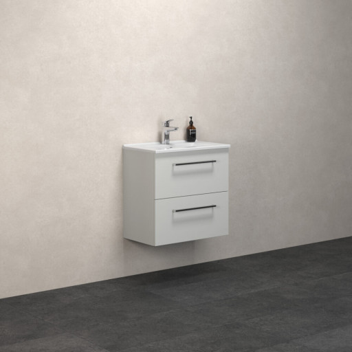 Dansani Mido+ møbelpakke, 61x36,5 cm, hvid højglans