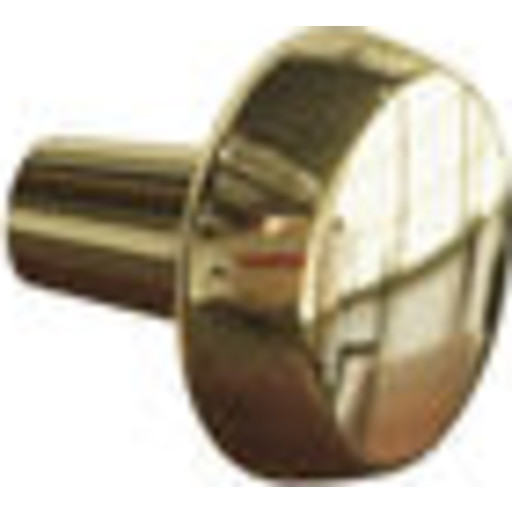 Dansani Luna Dot greb, Ø28 mm, messing