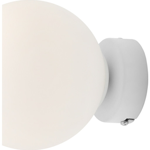 Aldex Ball væglampe, hvid, Ø14 cm