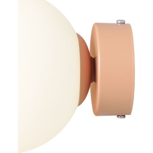 Aldex Ball væglampe, koral, É14 cm