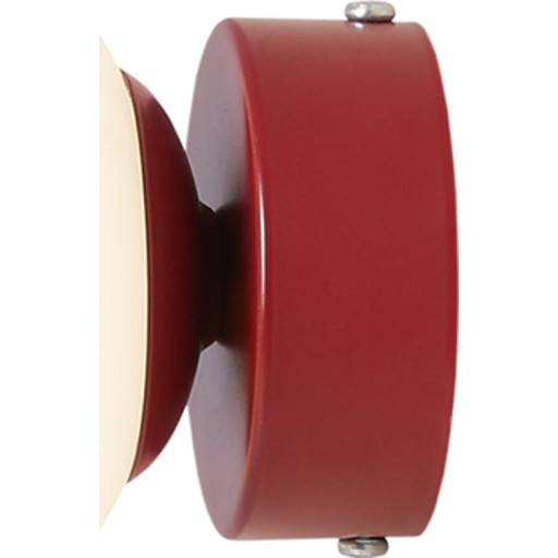 Aldex Ball vägglampa, röd, Ø14 cm