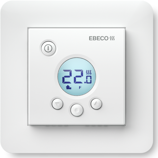 EB-Therm 205 Gulvvarmetermostat med display og energisparefunktion