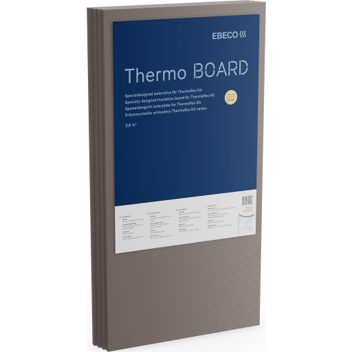 Thermo Board isoleringsplade til gulvvarme