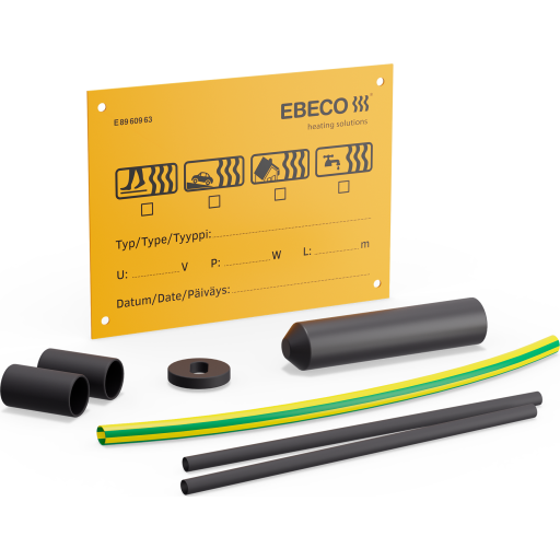 Ebeco T-18/T-18 CT til-/afslutningssæt varmekabler