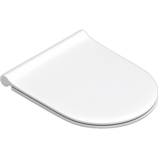 Catalano Plus toiletbræt, soft close, mat hvid billede