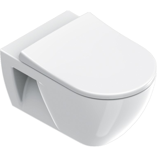 Catalano Sfera 50 væghængt toilet, uden skyllekant, hvid