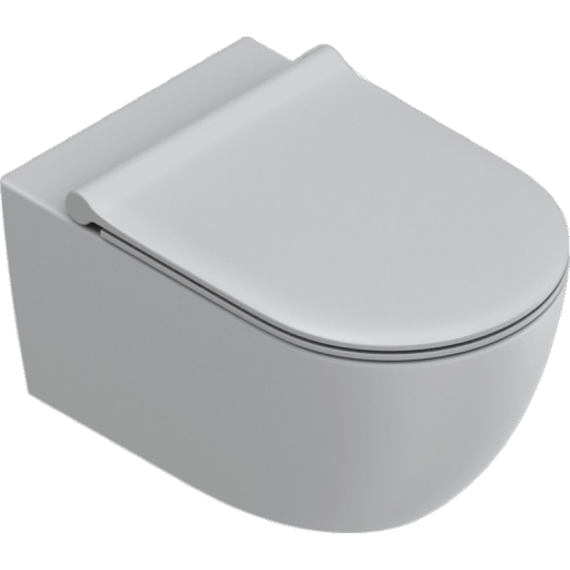 Catalano Sfera 50 væghængt toilet, uden skyllekant, grå