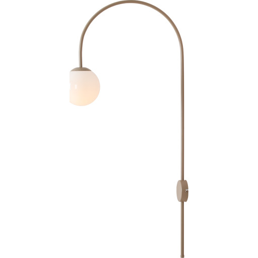 Aldex Una væglampe, beige