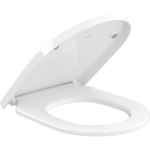 Villeroy & Boch Subway 3.0 toiletbræt, soft close, aftagelig, hvid