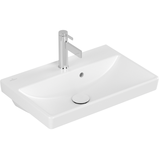 Villeroy & Boch Avento håndvask, 55x37 cm, mat hvid