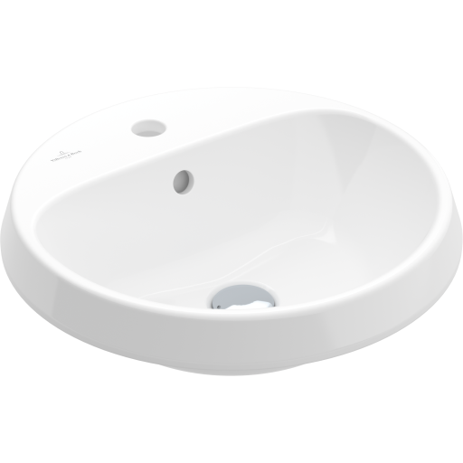Villeroy & Boch Architectura håndvask, Ø45 cm, hvid