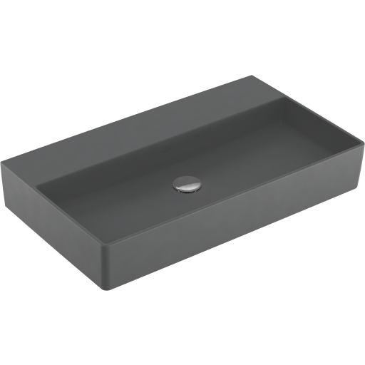 Villeroy & Boch Memento 2.0 håndvask, 80x47 cm, mat grå