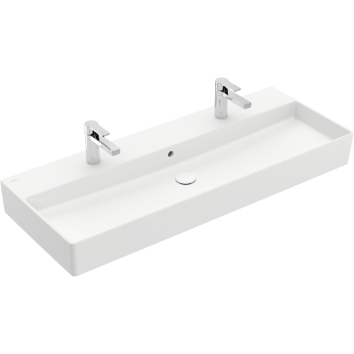 Villeroy & Boch Memento 2.0 håndvask, 120x47 cm, mat hvid