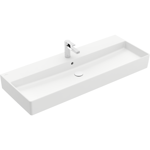 Villeroy & Boch Memento 2.0 håndvask, 120x47 cm, mat hvid