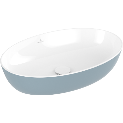 Villeroy & Boch Artis håndvask, 61x41 cm, lyseblå