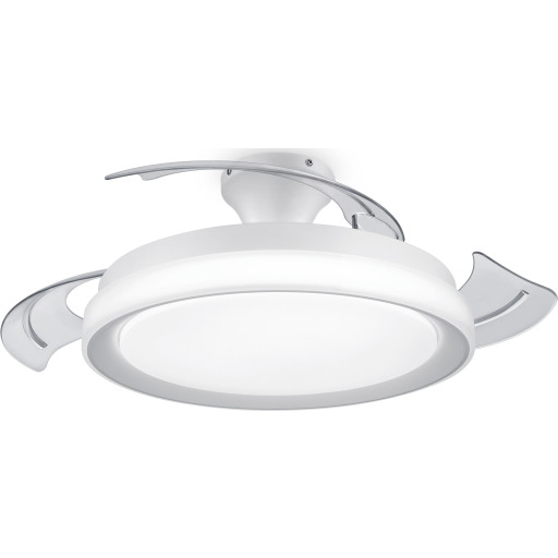 Philips myLiving Bliss loftlampe med ventilator, hvid billede