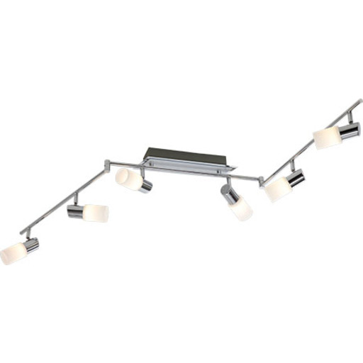 Trio Lighting Clapton spotlampe, 6 spots