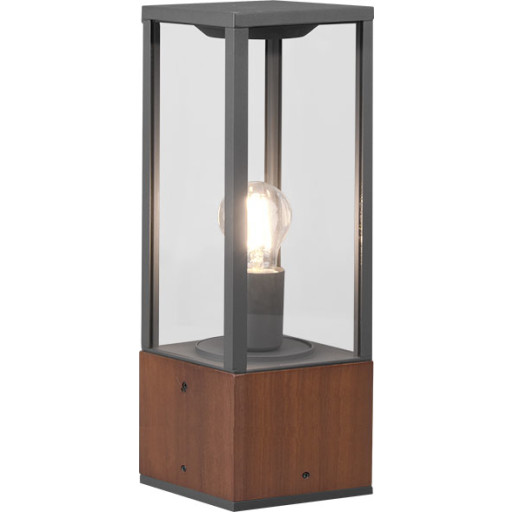 Trio Stolpe Garonne Excl 1xe27 Træfarvet Fra Trio Lighting