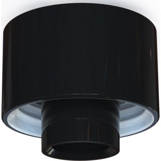Ifö Electric lampebase, 84,5 mm, sort
