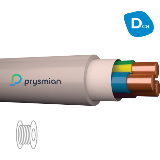 500 Meter Kabel Afumex 3g1 5 Halogenfri Dca T500 Fra Prysmian