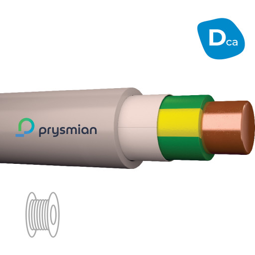 500 Meter Kabel Afumex 1g6 Halogenfri Dca T500 Fra Prysmian