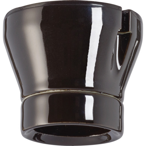 Ifö Electric E27 loftfatning, Ø6,5 cm, sort