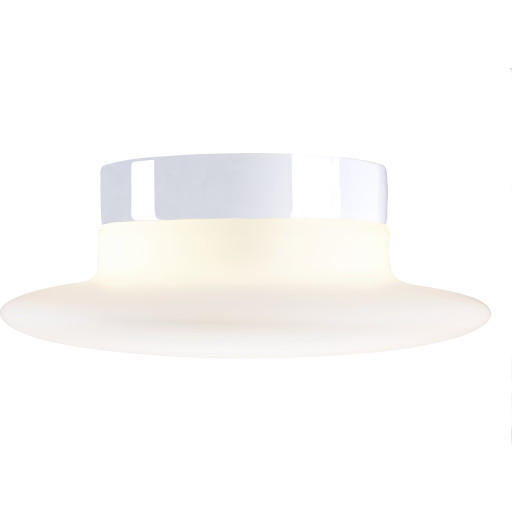 Ifö Aton Cairo taklampa, Ø34 cm, vit