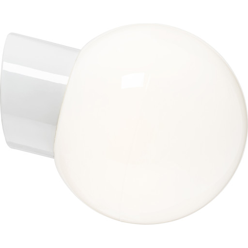 Ifö Electric Classic Glob 180 vägglampa, vit