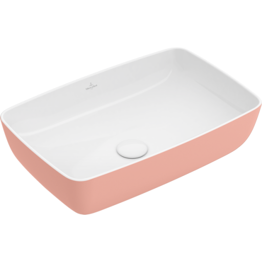 Villeroy & Boch Artis håndvask, 58x38,5 cm, lyserød