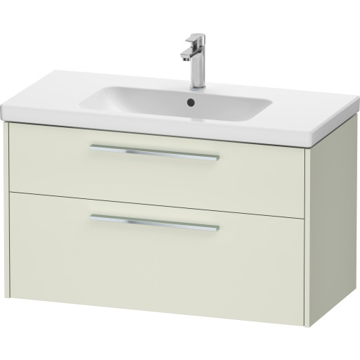 Duravit D-Code møbelpakke, 100x48 cm, mat lysegrøn