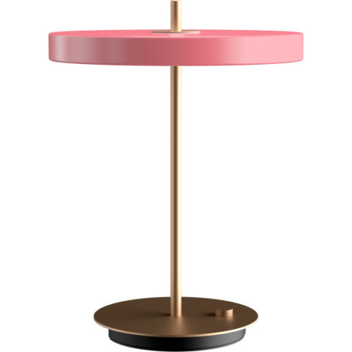 Umage Asteria bordlampe med USB, lyserød billede