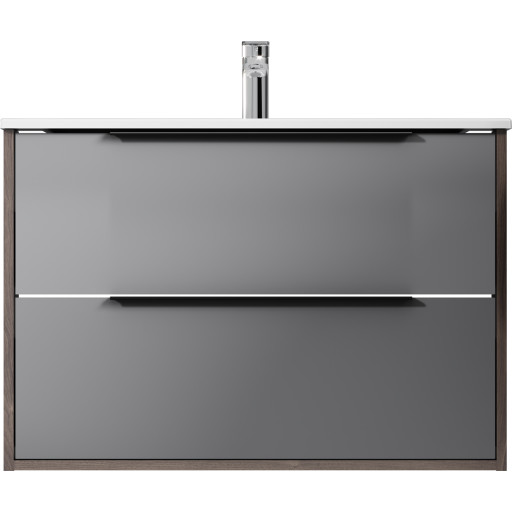 AM.PM Flash møbelpakke, 81x49,5 cm, mørk eg/mat grå