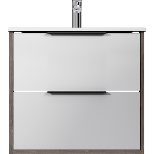 AM.PM Flash møbelpakke, 61x49,5 cm, mørk eg/hvid højglans