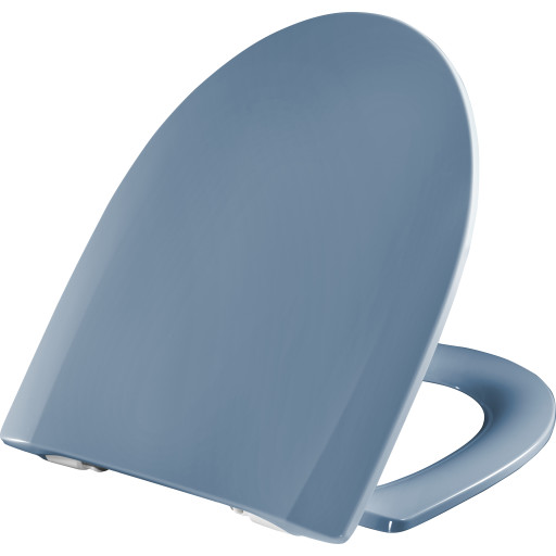 Pressalit Spira V toiletbræt, soft close, aftagelig, blå