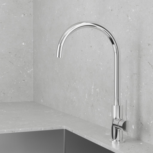 Scandtap Equip køkkenarmatur, poleret stål