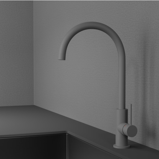 Scandtap Equip køkkenarmatur, mat grå billede