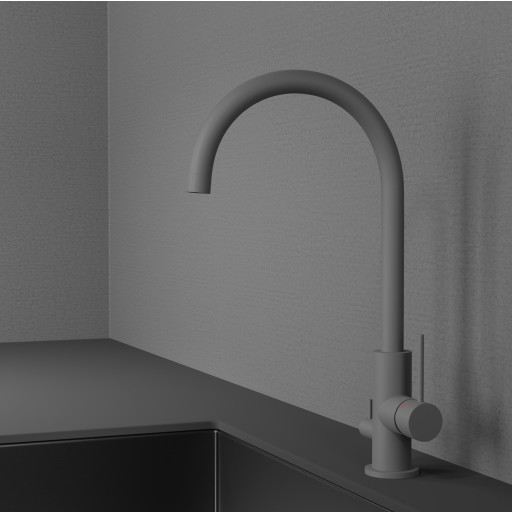 Scandtap Equip D köksblandare, matt grå