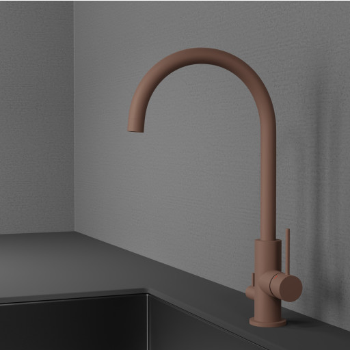 Scandtap Equip D k&ouml;ksblandare, matt brun