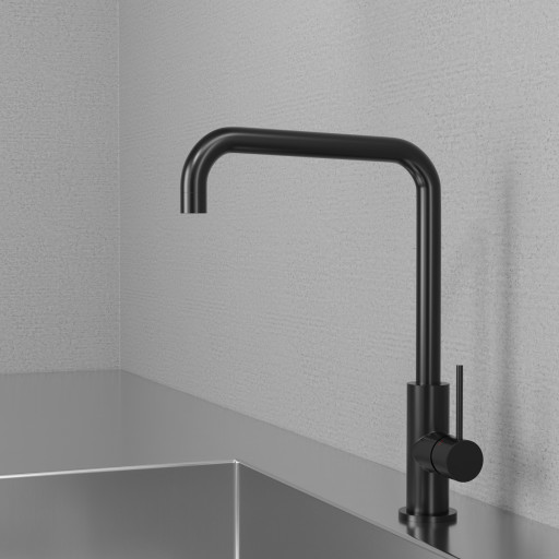 Scandtap Mood köksblandare, borstad svart